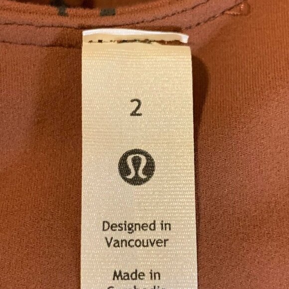 Lululemon Women's Align High-Neck Tank Top in Camo Contour SIze 2 - Picture 9 of 14